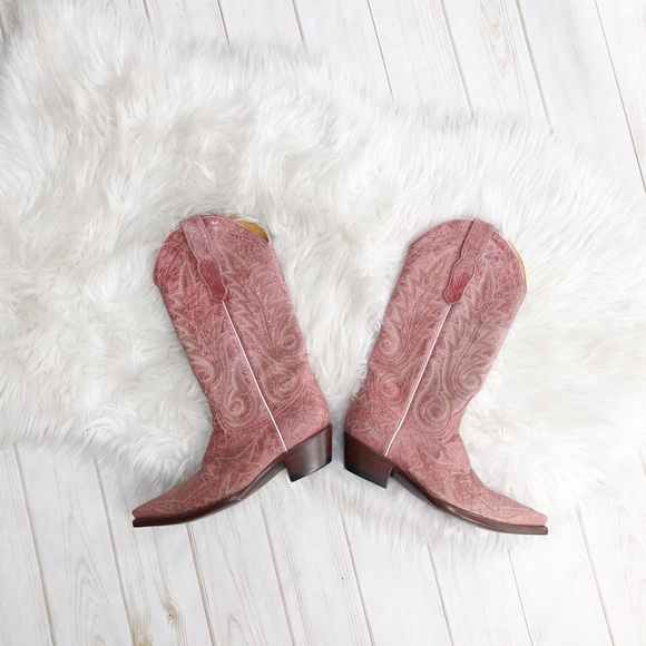 old gringo pink boots